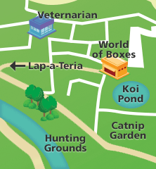 map of Cat Neighbourhood